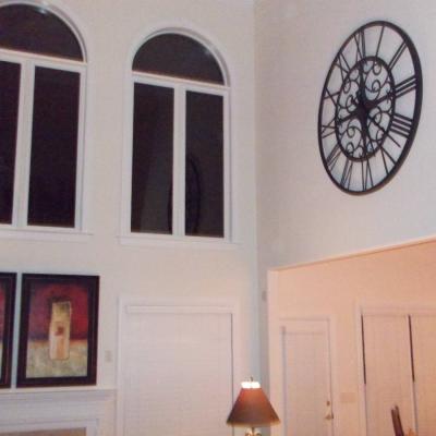 Copper Star Clock 06